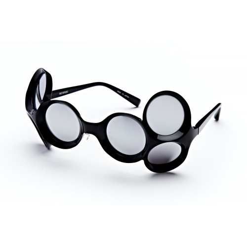 Niezwykłe okulary unisex FA-087 Czarne